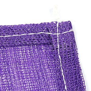 Purple 25lb PP Woven Mesh Bag For Onions